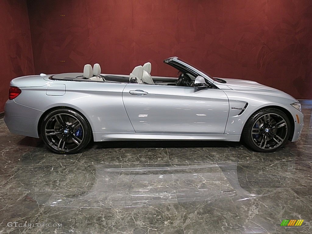 Silverstone Metallic 2017 BMW M4 Convertible Exterior Photo #136936488