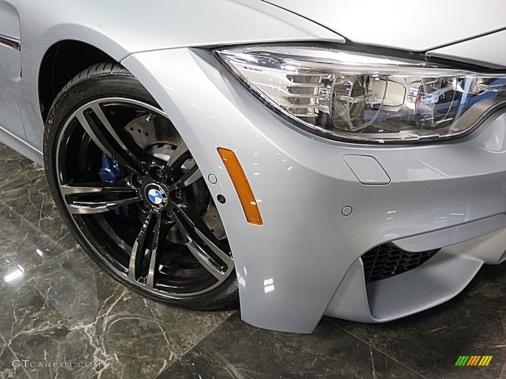 2017 M4 Convertible - Silverstone Metallic / Silverstone photo #8