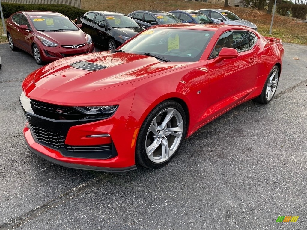 Red Hot 2019 Chevrolet Camaro SS Coupe Exterior Photo #136936545