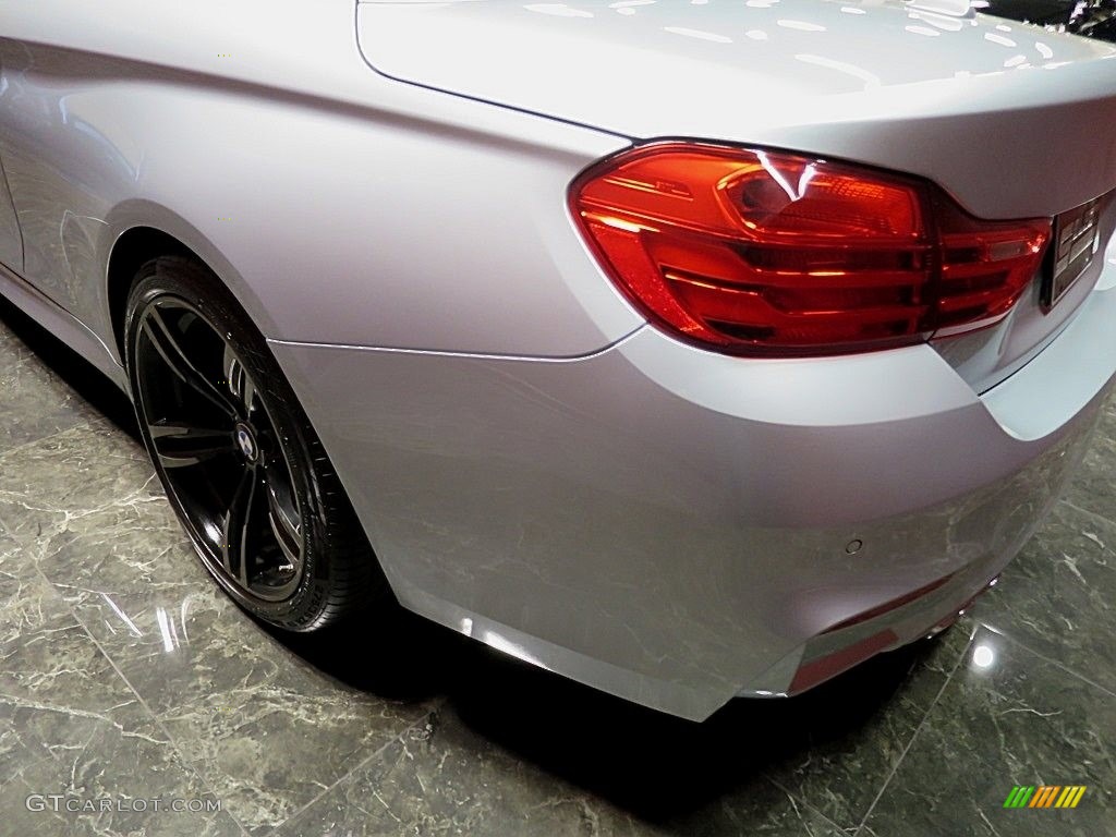 2017 M4 Convertible - Silverstone Metallic / Silverstone photo #13