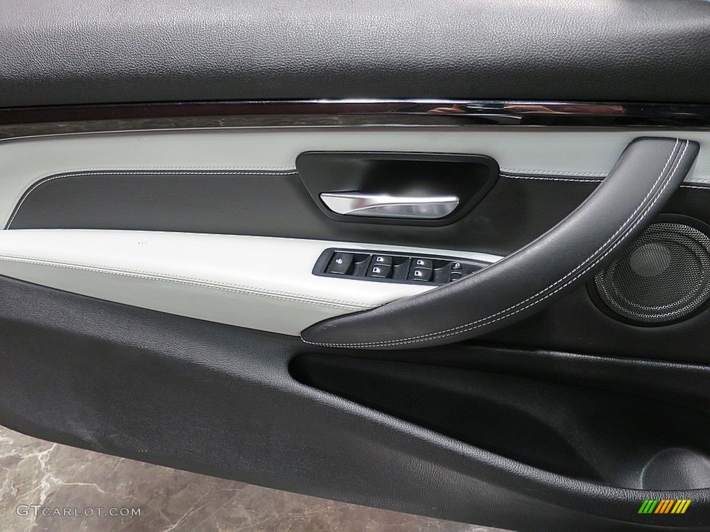 2017 BMW M4 Convertible Silverstone Door Panel Photo #136936626