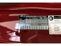  2020 SLC 300 Roadster designo Patagonia Red Metallic Color Code 993