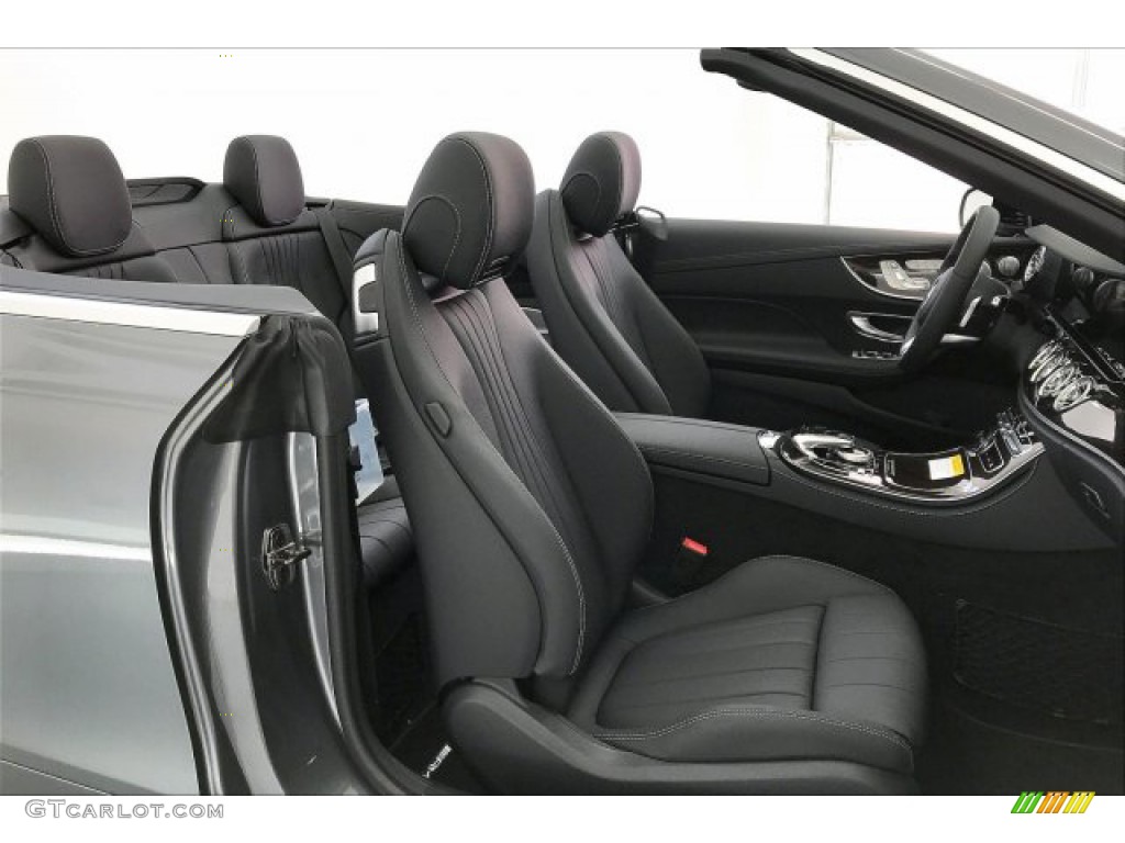 Black Interior 2020 Mercedes-Benz E 450 Cabriolet Photo #136939173