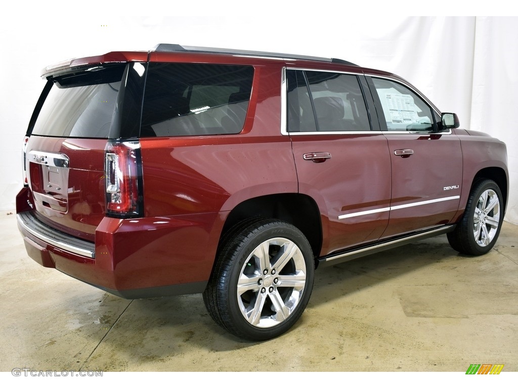2020 Yukon Denali 4WD - Crimson Red Tintcoat / Cocoa/­Dark Atmosphere photo #10