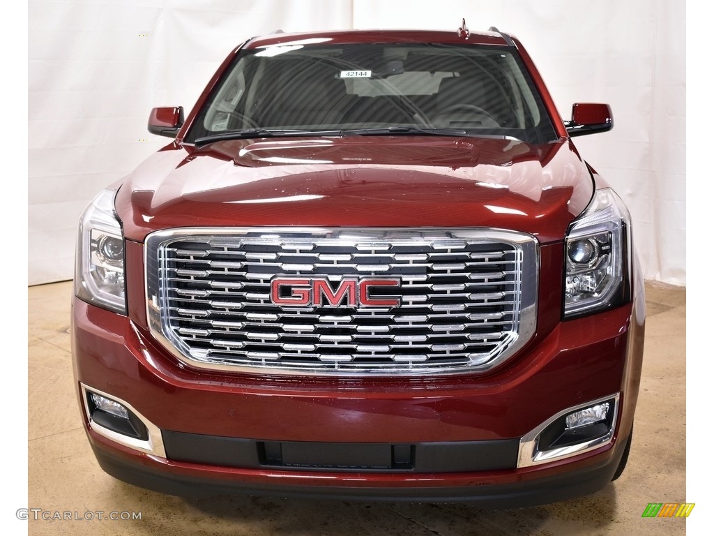 2020 Yukon Denali 4WD - Crimson Red Tintcoat / Cocoa/­Dark Atmosphere photo #12