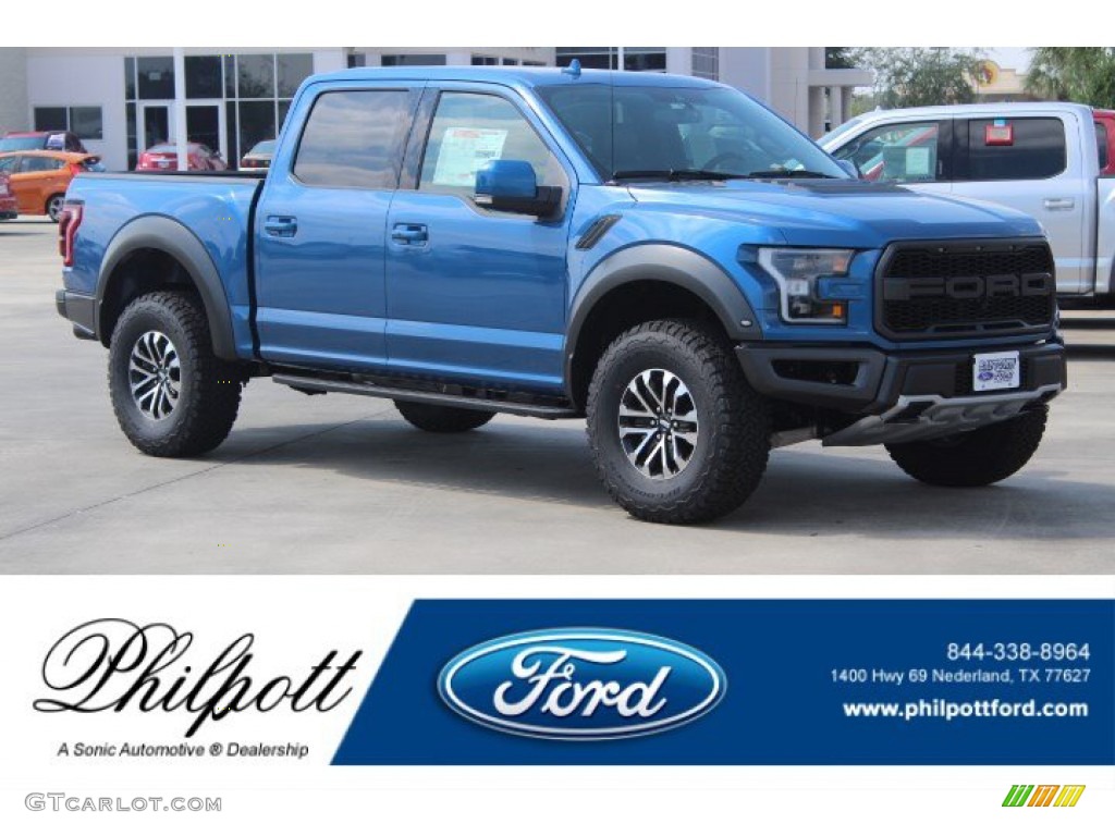 Performance Blue Ford F150