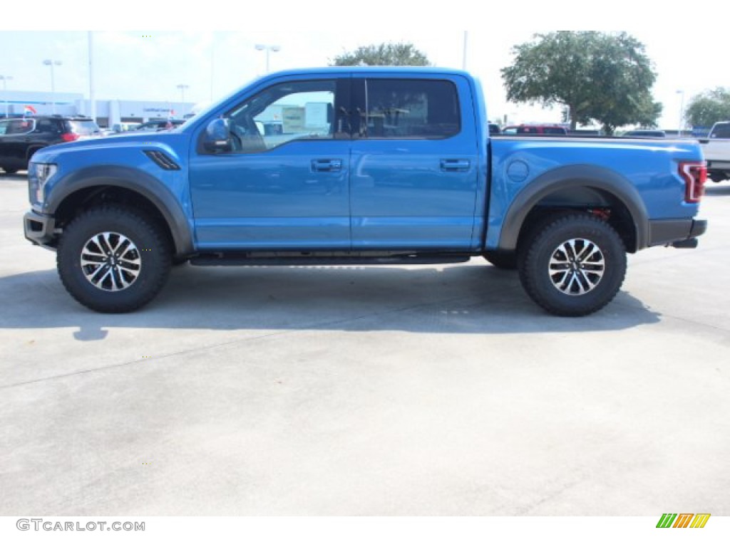 2019 F150 SVT Raptor SuperCrew 4x4 - Performance Blue / Raptor Black photo #5
