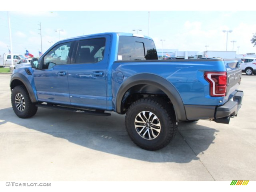 Performance Blue 2019 Ford F150 SVT Raptor SuperCrew 4x4 Exterior Photo #136940499