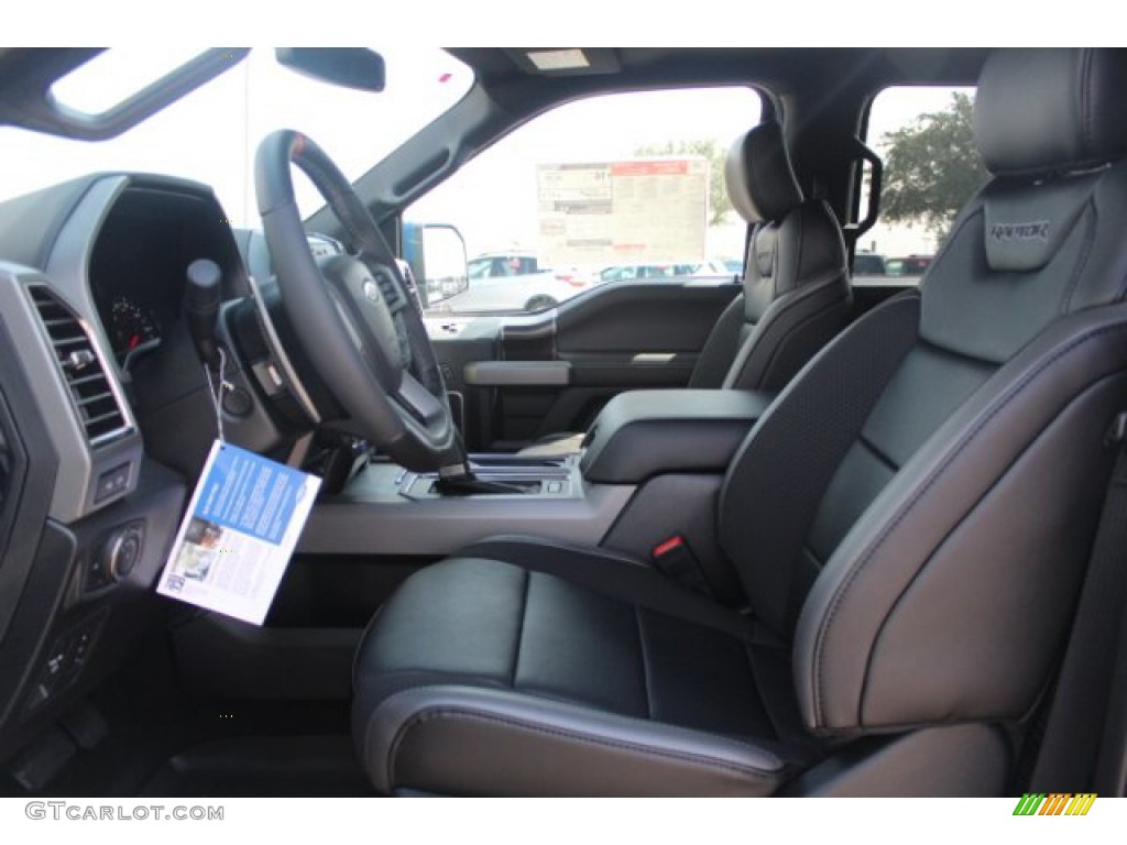 2019 Ford F150 SVT Raptor SuperCrew 4x4 Front Seat Photo #136940586