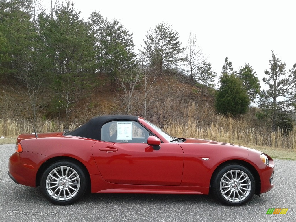 2018 124 Spider Classica Roadster - Rosso Red / Nero Black photo #5