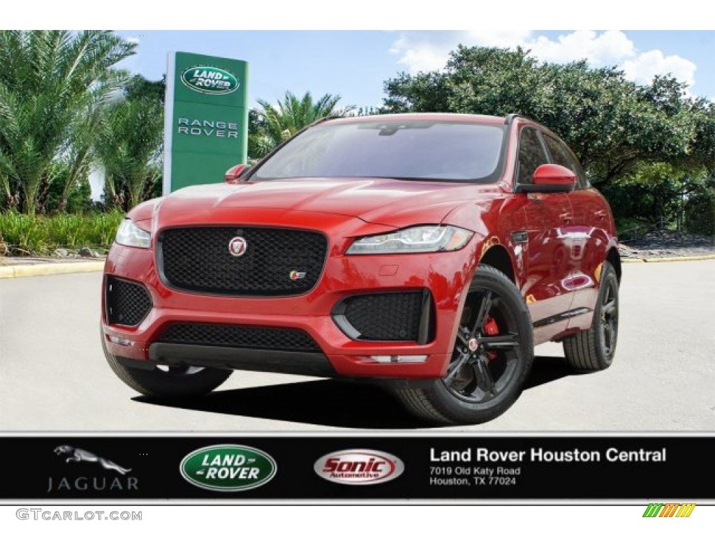 2020 F-PACE S - Firenze Red Metallic / Ebony photo #1