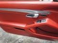 Carrera Red Natural Leather Door Panel Photo for 2013 Porsche Boxster #136941660