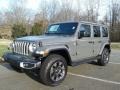 2020 Sting-Gray Jeep Wrangler Unlimited Sahara 4x4  photo #2