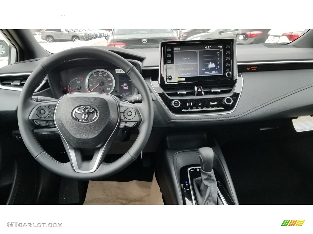 2020 Toyota Corolla SE Black Dashboard Photo #136943619