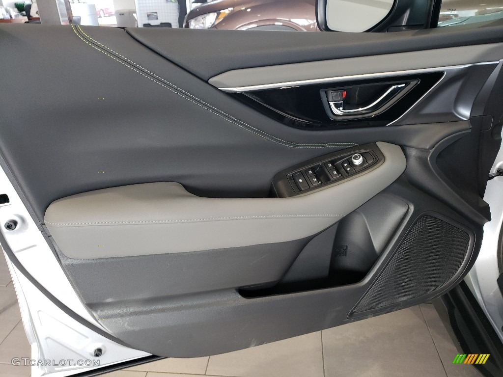 2020 Subaru Outback Onyx Edition XT Gray StarTex Door Panel Photo #136944825