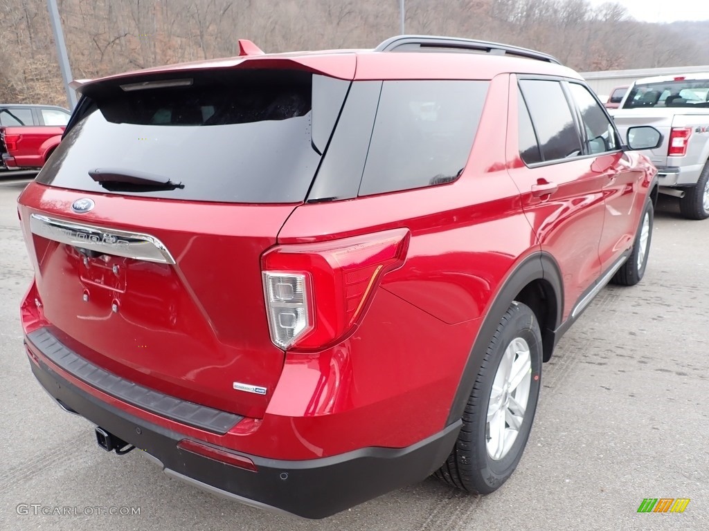 2020 Explorer XLT 4WD - Rapid Red Metallic / Ebony photo #2