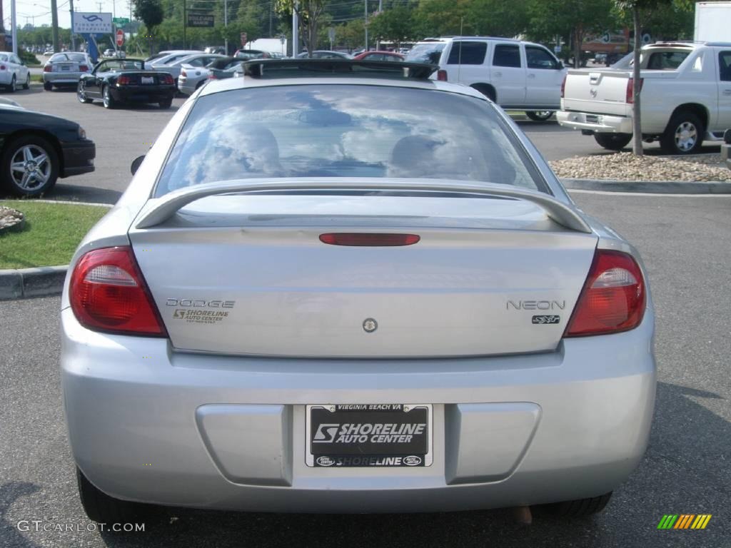 2003 Neon SXT - Bright Silver Metallic / Dark Slate Gray photo #6