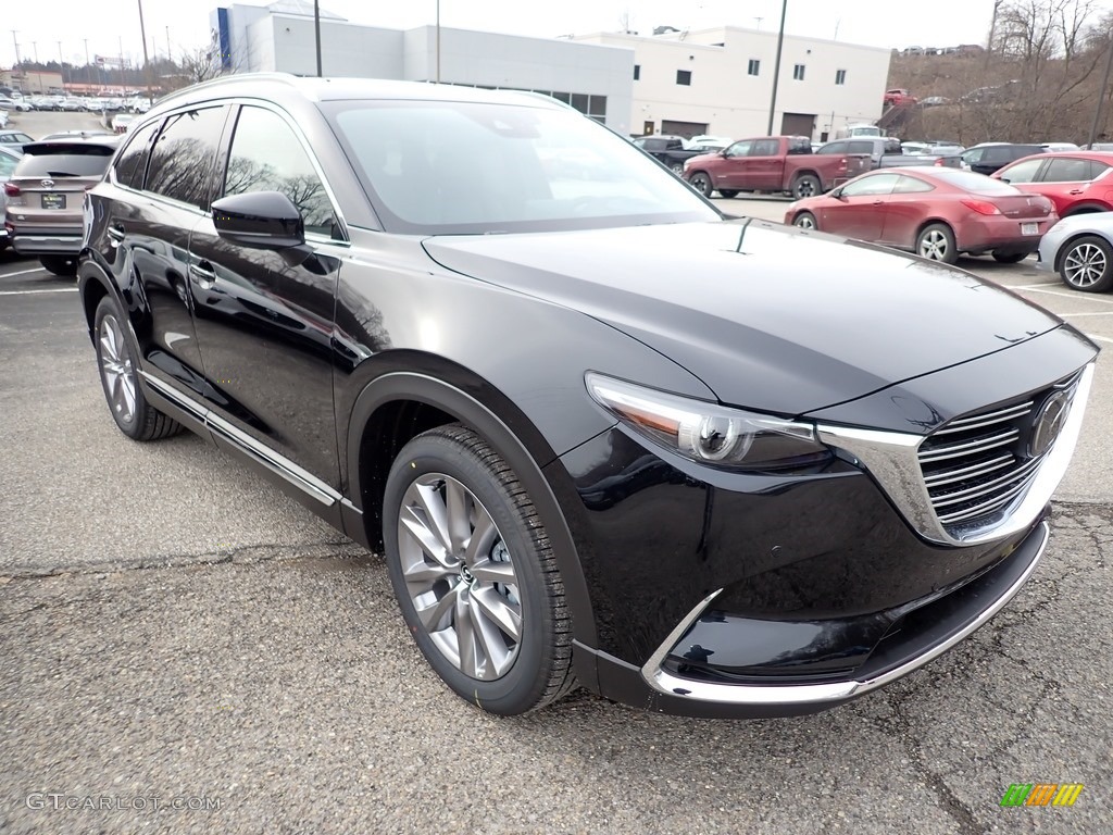 Jet Black Mica 2020 Mazda CX-9 Grand Touring AWD Exterior Photo #136947276
