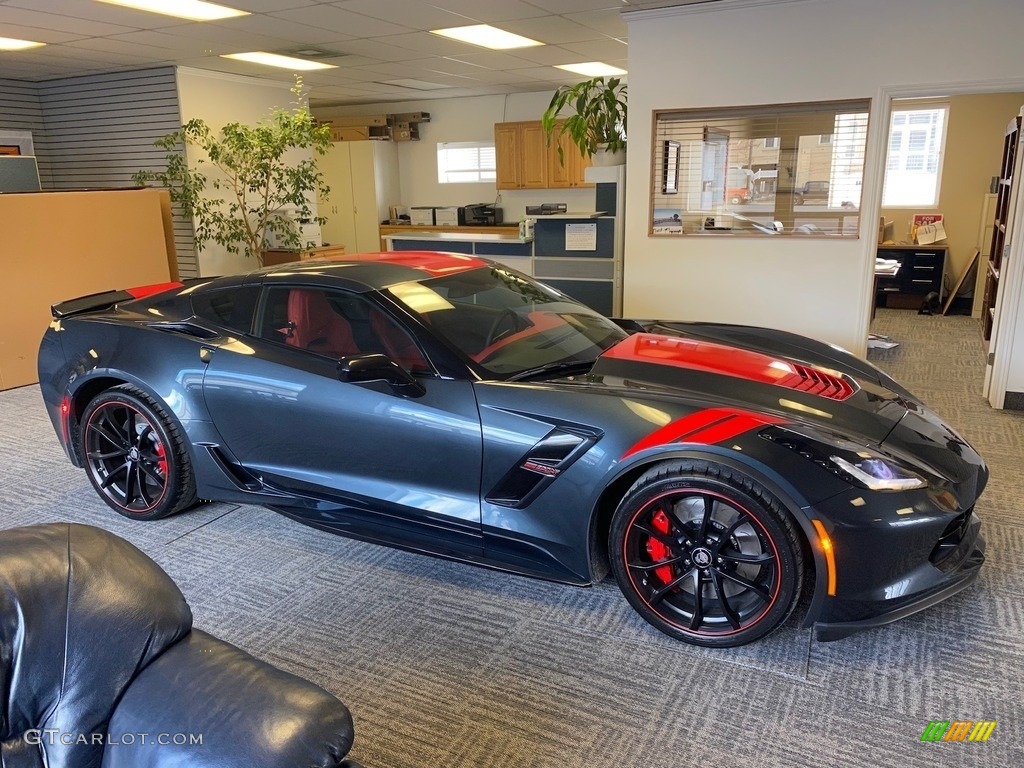 Shadow Gray Metallic Chevrolet Corvette