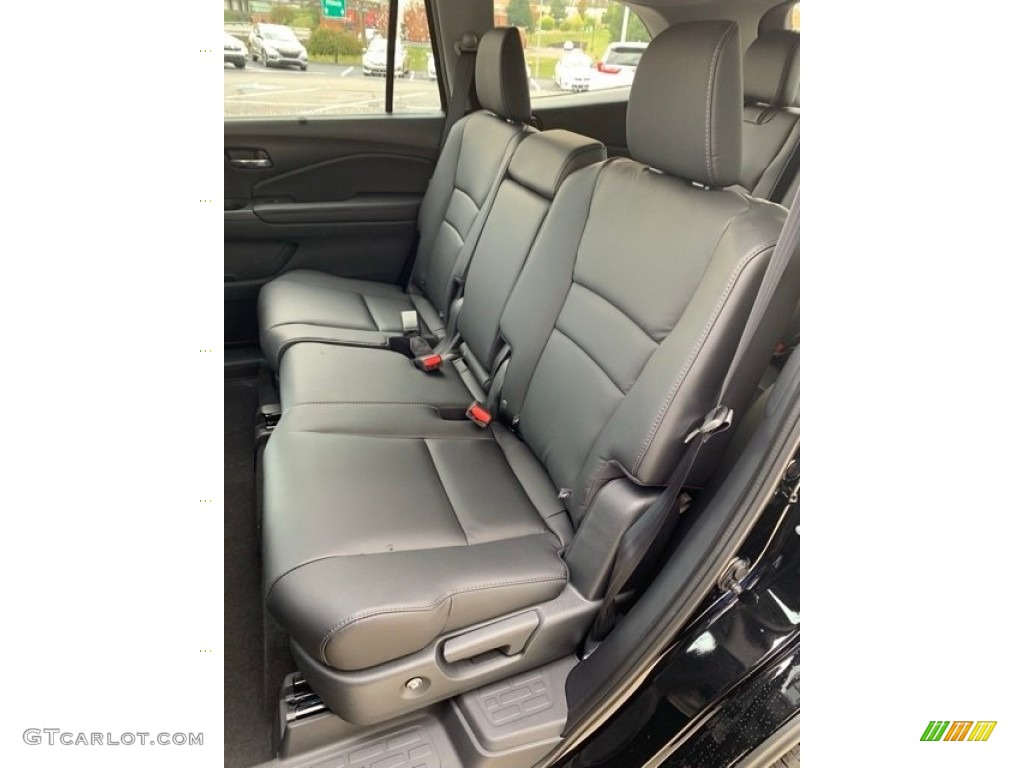 Black Interior 2020 Honda Pilot EX-L AWD Photo #136948026
