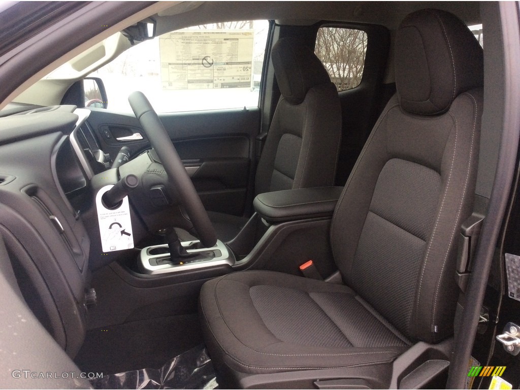 Jet Black Interior 2020 Chevrolet Colorado LT Extended Cab Photo #136948119
