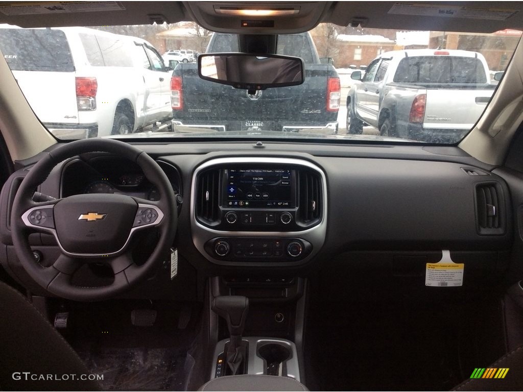2020 Chevrolet Colorado LT Extended Cab Jet Black Dashboard Photo #136948437