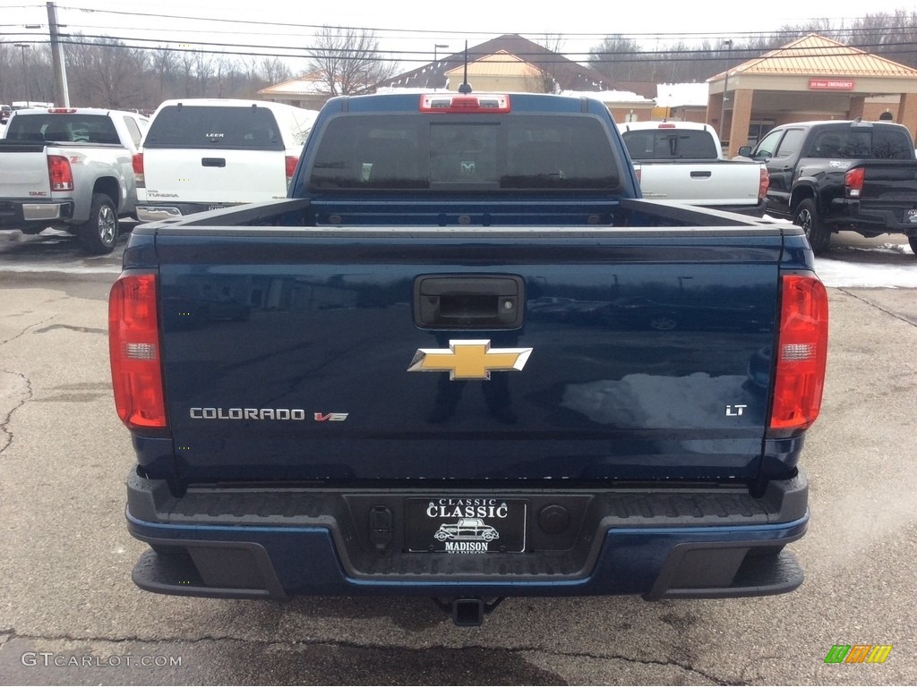 2020 Colorado LT Extended Cab - Pacific Blue Metallic / Jet Black photo #8