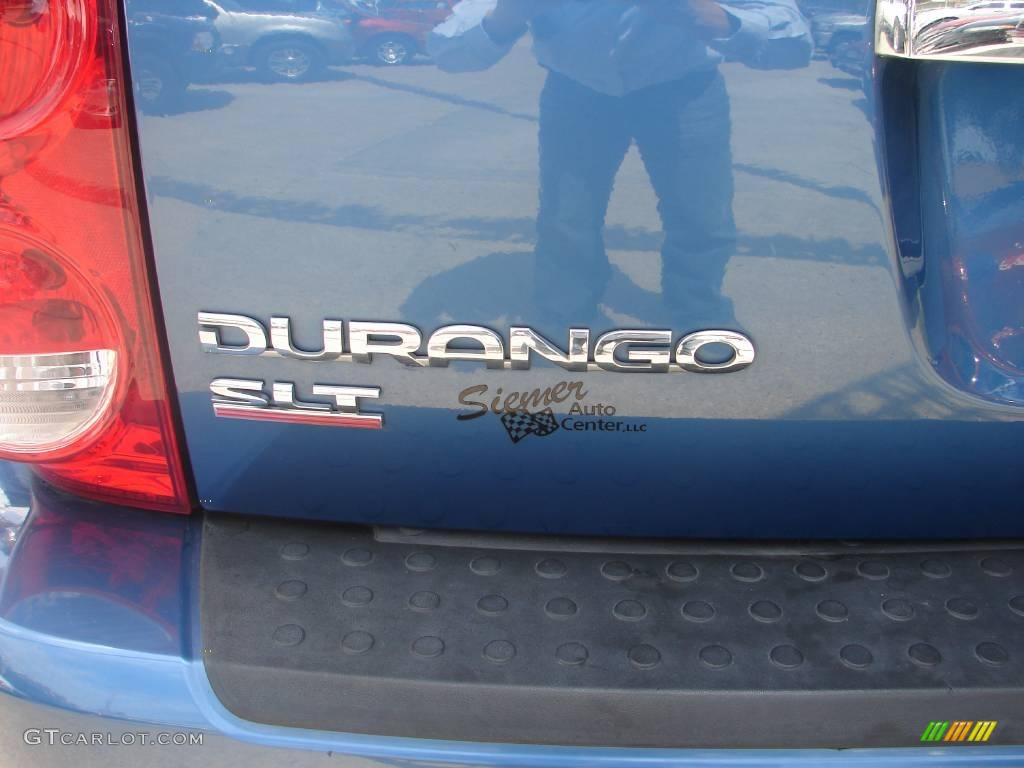 2005 Durango SLT - Atlantic Blue Pearl / Medium Slate Gray photo #17