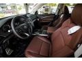 2020 Acura MDX Espresso Interior Front Seat Photo