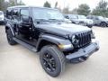 Black 2020 Jeep Wrangler Unlimited Sahara 4x4 Exterior