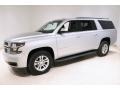 2019 Silver Ice Metallic Chevrolet Suburban LT 4WD  photo #3