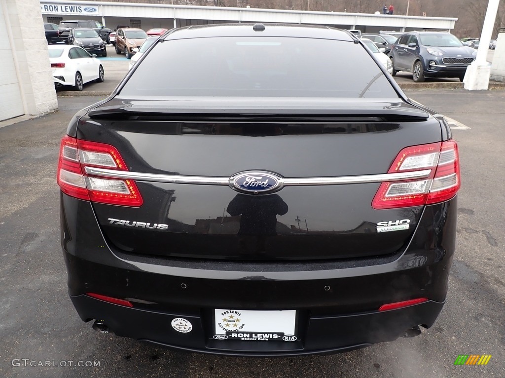 2015 Taurus SHO AWD - Tuxedo Black Metallic / SHO Charcoal Black/Mayan Gray photo #4