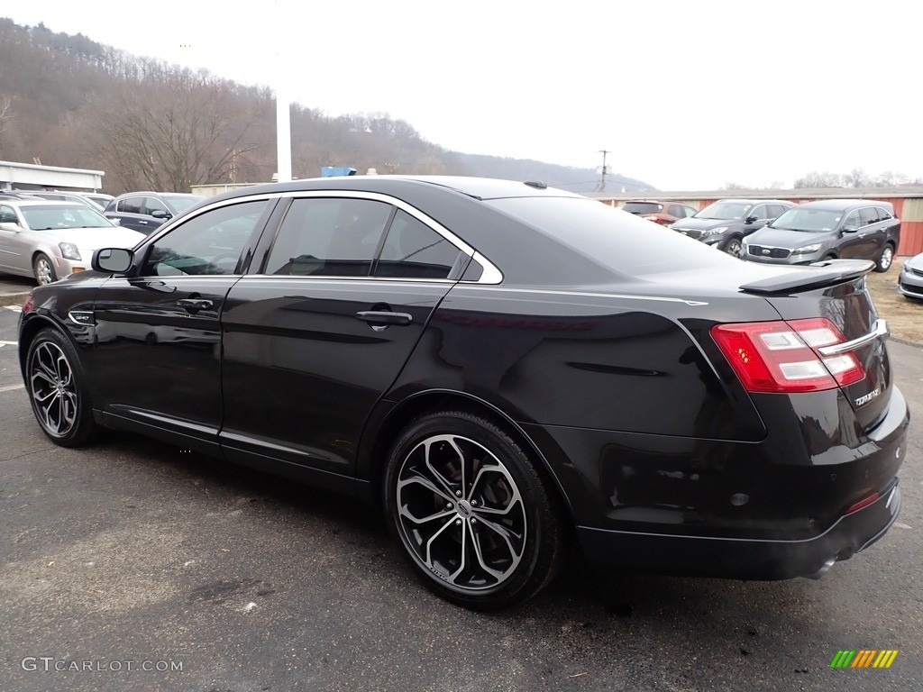 2015 Taurus SHO AWD - Tuxedo Black Metallic / SHO Charcoal Black/Mayan Gray photo #5