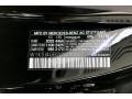 696: Night Black 2020 Mercedes-Benz CLA 250 Coupe Color Code
