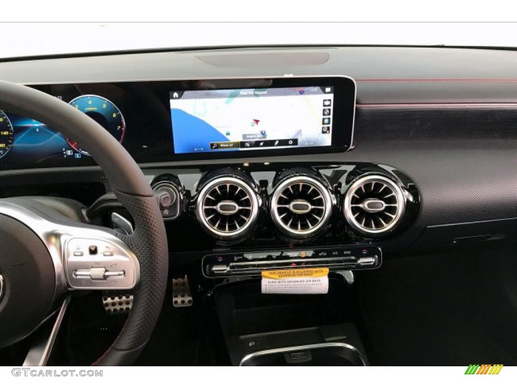 2020 CLA 250 Coupe - Digital White Metallic / Black Dinamica w/Red stitching photo #6