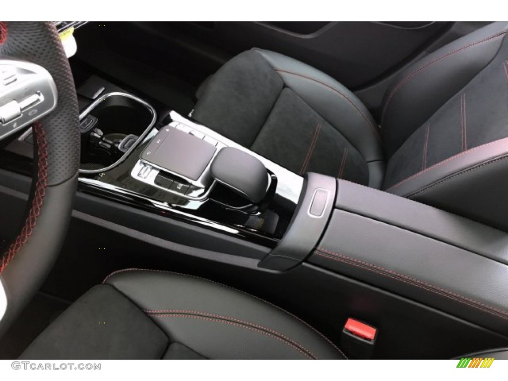 2020 CLA 250 Coupe - Digital White Metallic / Black Dinamica w/Red stitching photo #7