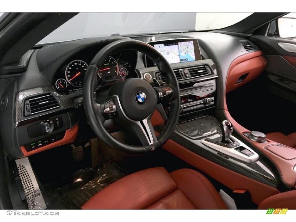 2017 M6 Coupe - Silverstone Metallic / Sakhir Orange/Black photo #17