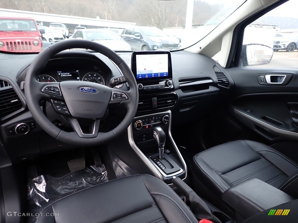Ebony Black Interior 2020 Ford EcoSport Titanium 4WD Photo #136954410