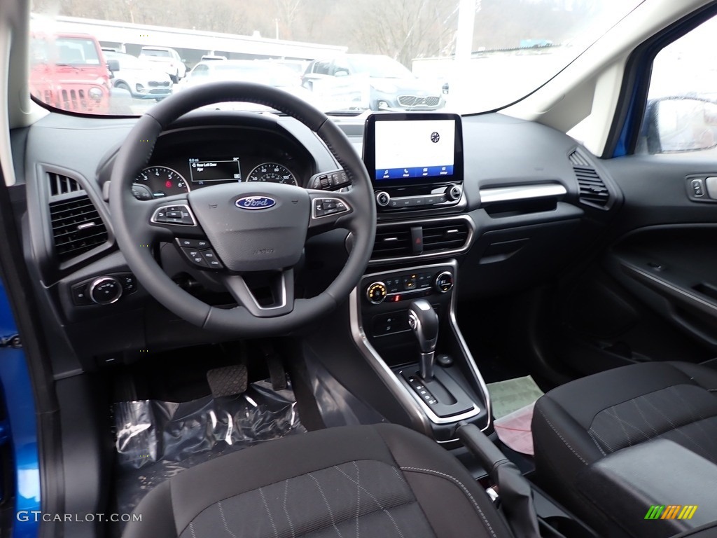 Ebony Black Interior 2020 Ford EcoSport SE Photo #136954632