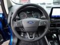 Ebony Black 2020 Ford EcoSport SE Steering Wheel