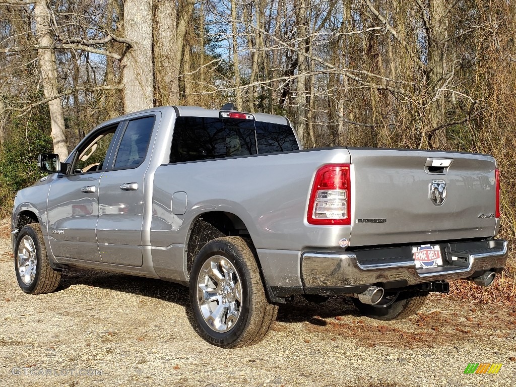 2020 1500 Big Horn Quad Cab 4x4 - Billet Silver Metallic / Light Mountain Brown/Black photo #4