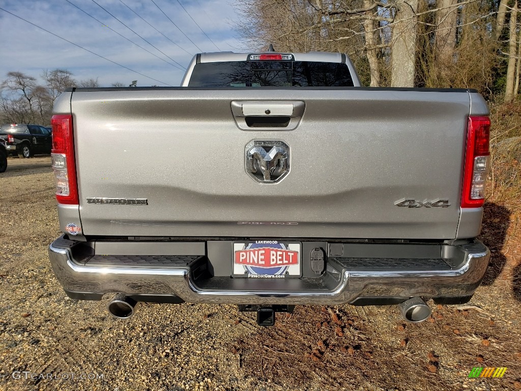 2020 1500 Big Horn Quad Cab 4x4 - Billet Silver Metallic / Light Mountain Brown/Black photo #5