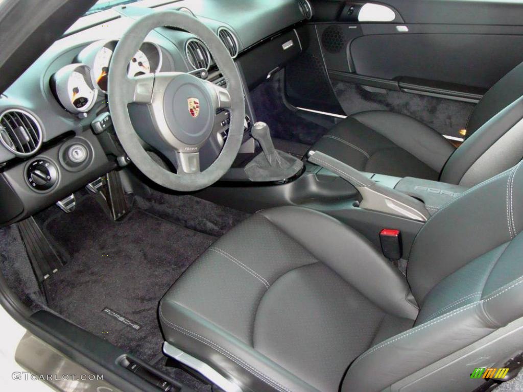2008 Cayman S Sport - Carrara White / Black photo #4