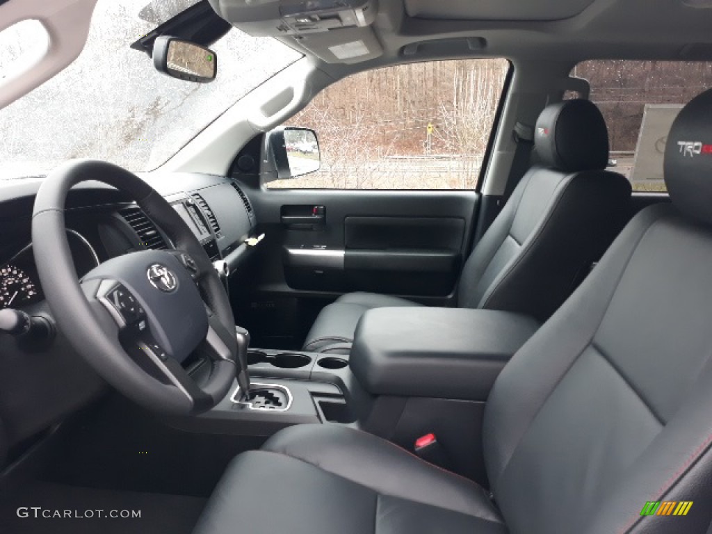 2020 Sequoia TRD Pro 4x4 - Super White / Black photo #24