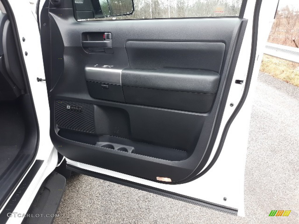 2020 Sequoia TRD Pro 4x4 - Super White / Black photo #43
