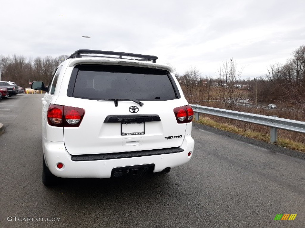 2020 Sequoia TRD Pro 4x4 - Super White / Black photo #49