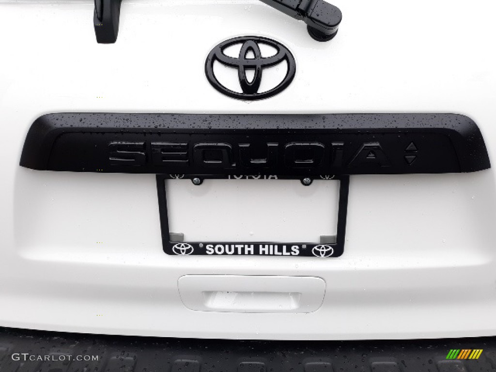 2020 Sequoia TRD Pro 4x4 - Super White / Black photo #50
