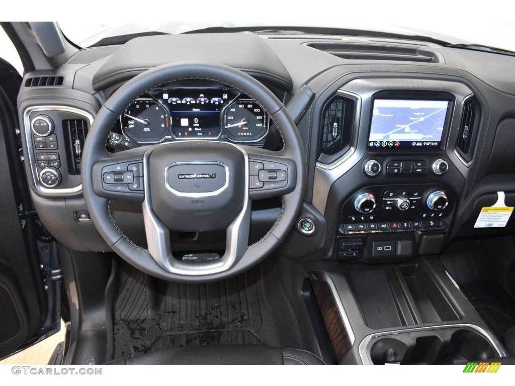 2020 GMC Sierra 1500 Denali Crew Cab 4WD Jet Black Dashboard Photo #136961403