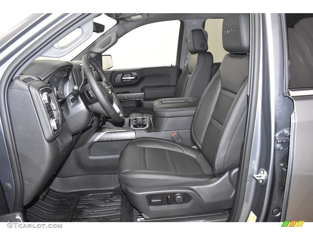 Jet Black Interior 2020 GMC Sierra 1500 Denali Crew Cab 4WD Photo #136961427