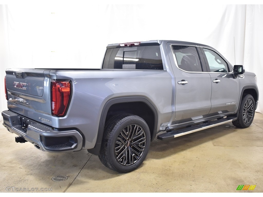 Satin Steel Metallic 2020 GMC Sierra 1500 Denali Crew Cab 4WD Exterior Photo #136961478